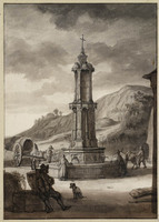 Q 049
          <br/>
          Een fontein te Tours
          <br/>
          <em>Doomer, Lambert (1624-1700)</em>